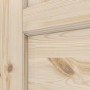 Detailansicht der Fräsung von Typ 6002-04N Kiefer Massivholz Innentür - Radex