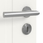 Detailansicht der Oberfläche von JELD-WEN Innentür Shape 2F Brillantweiß ähnlich RAL 9016 ExpertLack