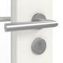 Detailansicht der Oberfläche von GARANT Objektinnentür Authentic Bianco CePaL mit Lichtausschnitt LA-2