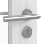 Detailansicht der Oberfläche von GARANT Objektinnentür Authentic Grigio CePaL mit Lichtausschnitt LA-4 schlossseitig