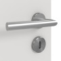 Detailansicht der Oberfläche von GARANT Wärmeschutztür Corona 832 Silver Grey CePaL