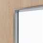 Detailansicht des Lichtausschnitts von GARANT Feuchtraum-Schiebetür Authentic Achat GCK08 mit Lichtausschnitt LA-6