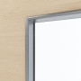 Detailansicht des Lichtausschnitts von GARANT Feuchtraumtür Quer Authentic Sand GCK08 mit Lichtausschnitt LA-3