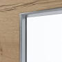 Detailansicht des Lichtausschnitts von GARANT Feuchtraumtür Quer Authentic Risseiche GCK08 mit Lichtausschnitt LA-8