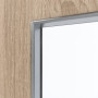 Detailansicht des Lichtausschnitts von GARANT Feuchtraumtür Authentic Eiche GCK08 mit Lichtausschnitt LA-9