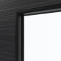 Detailansicht des Lichtausschnitts von HÖRMANN Innentür Schiefer Schwarz Duradecor Proline Concepto mit Lichtausschnitt LA 9