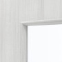 Detailansicht des Lichtausschnitts von GARANT Zimmertür Corona 833 Authentic Grigio CePaL mit Lichtausschnitt LA-4 mittig