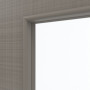 Detailansicht des Lichtausschnitts von LEBO Innentür Cotton Like Taupe Versio mit Lichtausschnitt LA 7