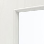 Detailansicht des Lichtausschnitts von GARANT Objektinnentür Authentic Bianco CePaL mit Lichtausschnitt LA-2