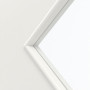 Detailansicht des Lichtausschnitts von HÖRMANN Schiebetür Alpineiche Duradecor ProLine mit Lichtausschnitt LA 6 Raute 