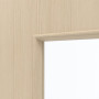 Detailansicht des Lichtausschnitts von GARANT Schiebetür Corona 832 Authentic Sand CePaL mit Lichtausschnitt LA-4 mittig
