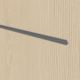 Detailansicht der Lisene von GARANT Zimmertür Corona 832 Authentic Sand CePaL