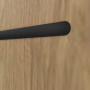 Detailansicht der Lisene von CLASSEN Schiebetür 6.9 Hickory Eiche CPL