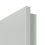 Abbildung Designkante von Uni grau Perlstruktur RAL 7035 CPL Wohnungseingangstür - Interio