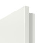 Abbildung Designkante von Hochweiß RAL 9003 CPL Wohnungseingangstür - Interio