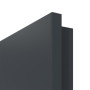 Detailansicht der runden Kante von Anthrazit RAL 7016 LA 8 ProLine Lack Innentür - Hörmann