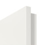 Detailansicht der runden Kante von Cofi 21 Weißlack RAL 9016 Premium Innentür LA-01