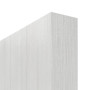 Detailansicht der stumpfen Kante von GARANT Schiebetür Authentic Grigio CePaL mit Lichtausschnitt LA-3 Sprosse SP4