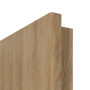 Detailansicht der Kante von CLASSEN Innentür 4.8 Hickory Eiche CPL