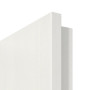 Detailansicht der Premiumkante von GARANT Zimmertür Authentic Bianco CPL mit Lichtausschnitt LA-2 Sprosse SP1