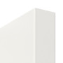 Detailansicht der stumpfen Kante von JELD-WEN Schiebetür Contour 4FS Brillantweiß ähnlich RAL 9016 ExpertLack
