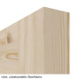 Detailansicht der Oberfläche von Typ 6002-01-LA Kiefer Massivholz Schiebetür - Radex