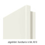 Rundkante von Weißlack RAL 9010 LA-02 Premium Innentür