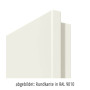 Rundkante von Weißlack RAL 9010 LA-40 Premium Innentür