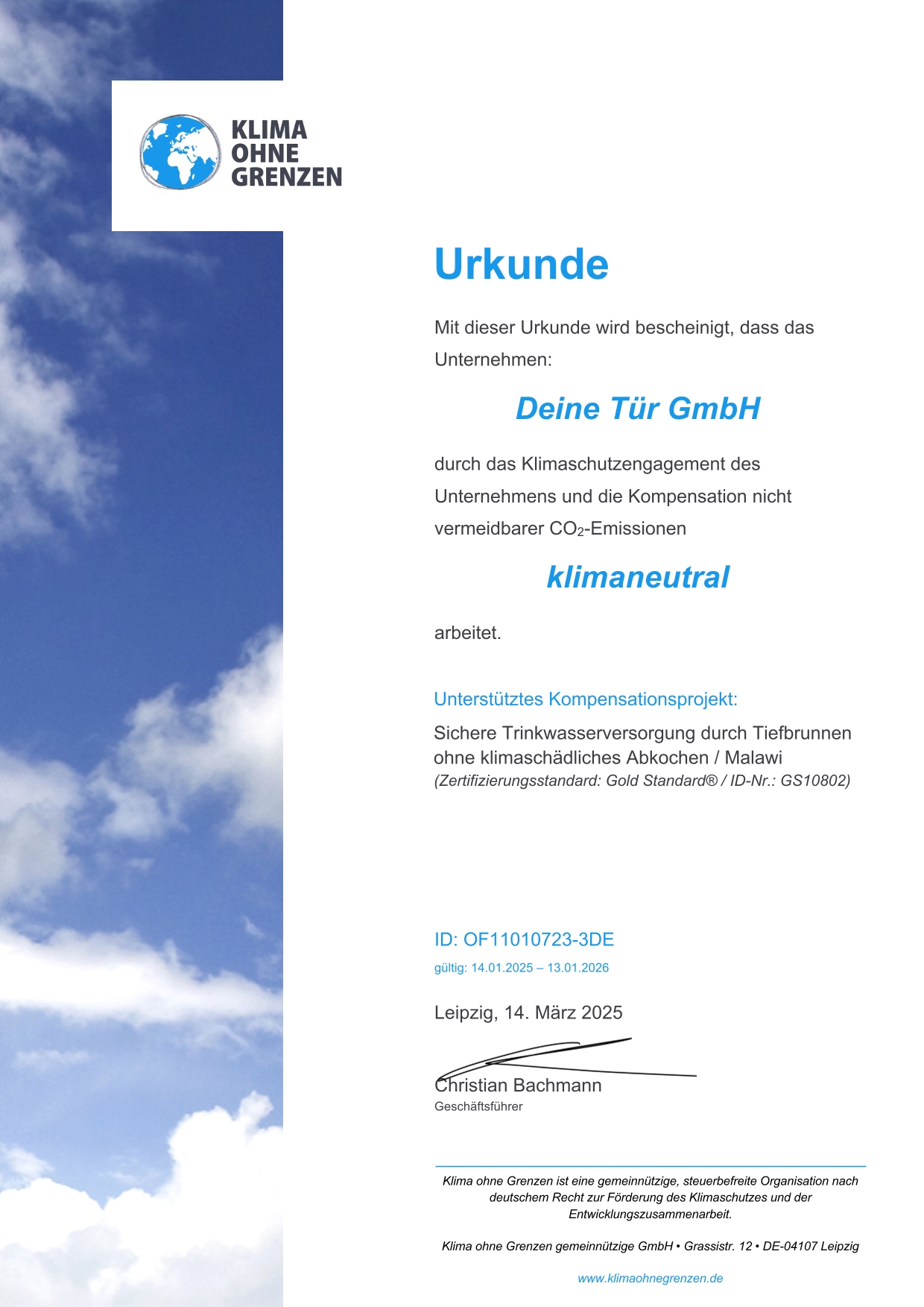 Urkunde