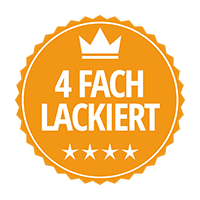 Auszeichnung Premiumlackierung 4-fach