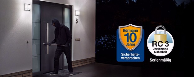 Hörmann 10 Jahres Sicherheitsversprechen