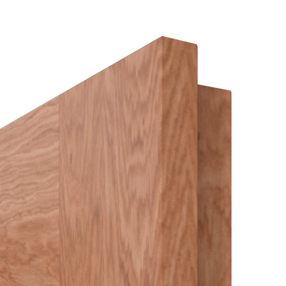 Oberflächendetail Eiche lackiert