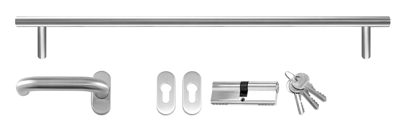 Griff-Set ME 160 Edelstahl